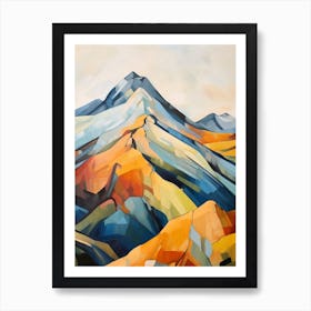 Mount Washington Usa 5 Mountain Painting Art Print