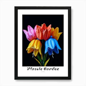 Bright Inflatable Flowers Poster Columbine 1 Art Print