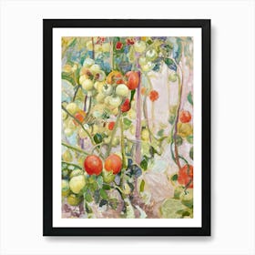 Tomatoes (1913), Pekka Halonen Art Print