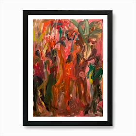 Dancers 19 Art Print