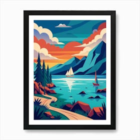 Open Water Art Print art print Art Print