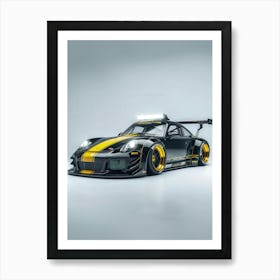 Porsche 911 Gt3 Rs Art Print