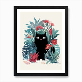 Popoki Art Print