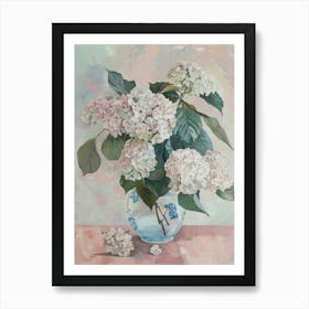 A World Of Flowers Hydrangea 1 Painting Art Print