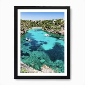 Cala Pi Mallorca Blue Waters Art Print