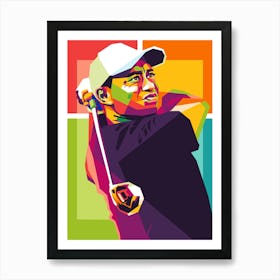 tiger woods Art Print