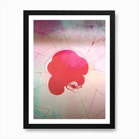 Girl with Broken Art Print