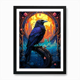 Raven 2 Art Print