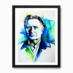 Martin Sheen In Apocalypse Now Watercolor Art Print