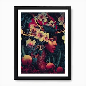 Poisonous Beauty Art Print