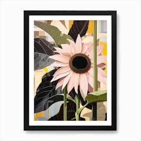 Flower Illustration Sunflower 3 Art Print