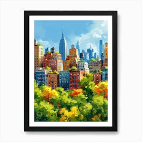 New York City Cityscape Art Print