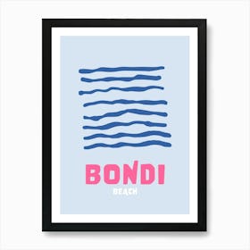 Bondi Blue Art Print