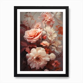 Flowers In A Vase 2 Art Print