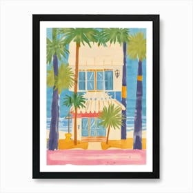 Beach House Art Print