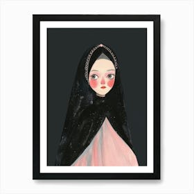 Muslim Girl 2 Art Print