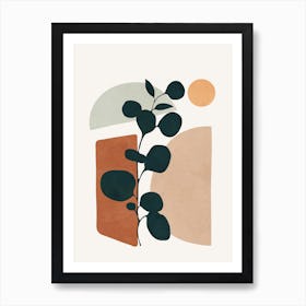 Soft Shapes V Art Print