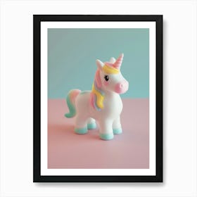 Pastel Toy Unicorn Photography 8 Art Print