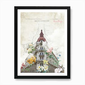 Bâtiment Art Print