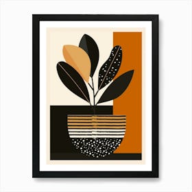 Plant In A Pot 72 Art Print