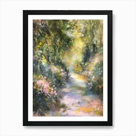  Floral Garden Wild Garden 5 Art Print