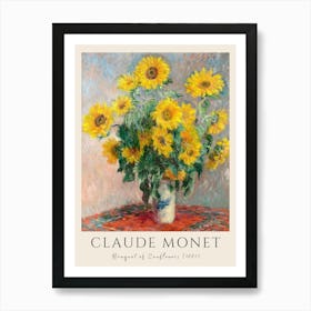 Sunflowers By Claude Monet Art Print