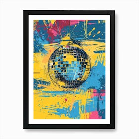 Disco Ball 26 Art Print