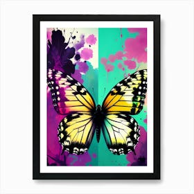 Butterfly Painting 203 Art Print