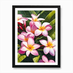 Hawaiian Plumeria Art Print
