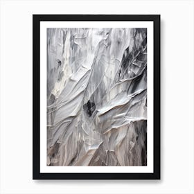 Abstract Painting Strokes Art Print