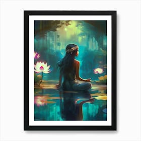 Swamp Princess Art Print