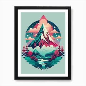 Mountain Landscape 2 Art Print