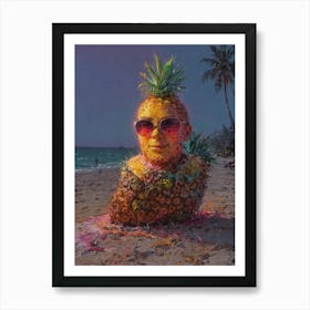 'Pineapple' 1 Art Print