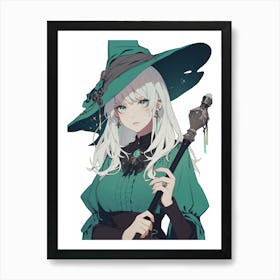 Witches Hat Art Print