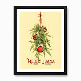 Merry Juana Art Print