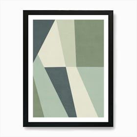 Composition Of Geometric Shapes 43 Art Print