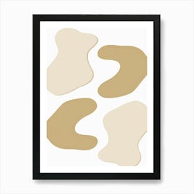 Beige Art Print