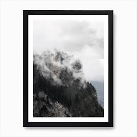 Lets Go Hiking Art Print