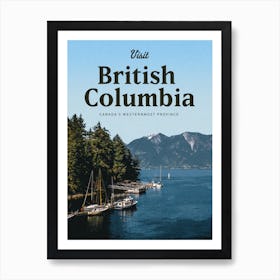 British Columbia Art Print