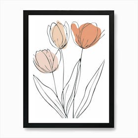 Tulips 28 Art Print