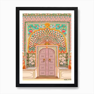 Lotus Gate Art Print