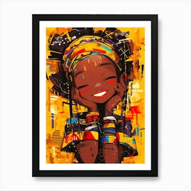 African Girl 2 Art Print