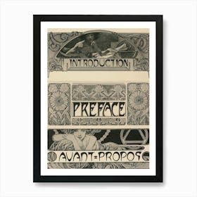 Untitled , Alphonse Mucha 1 Art Print