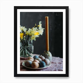 Easter Eggs 76 Art Print