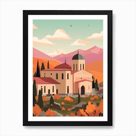 Armenia 2 Travel Illustration Art Print