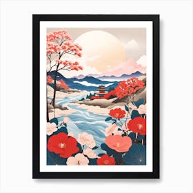 Asian Landscape 2 Art Print