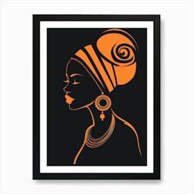 African Woman 191 Art Print