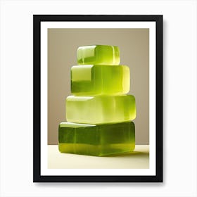 Green Soap, Stone Art Art Print