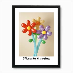 Dreamy Inflatable Flowers Poster Cineraria 1 Art Print