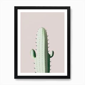 Nopal Cactus Simplicity 1 Art Print